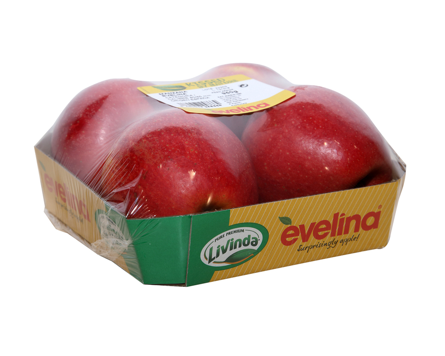 Barqueta de manzanas variedad EVELINA 4 uds