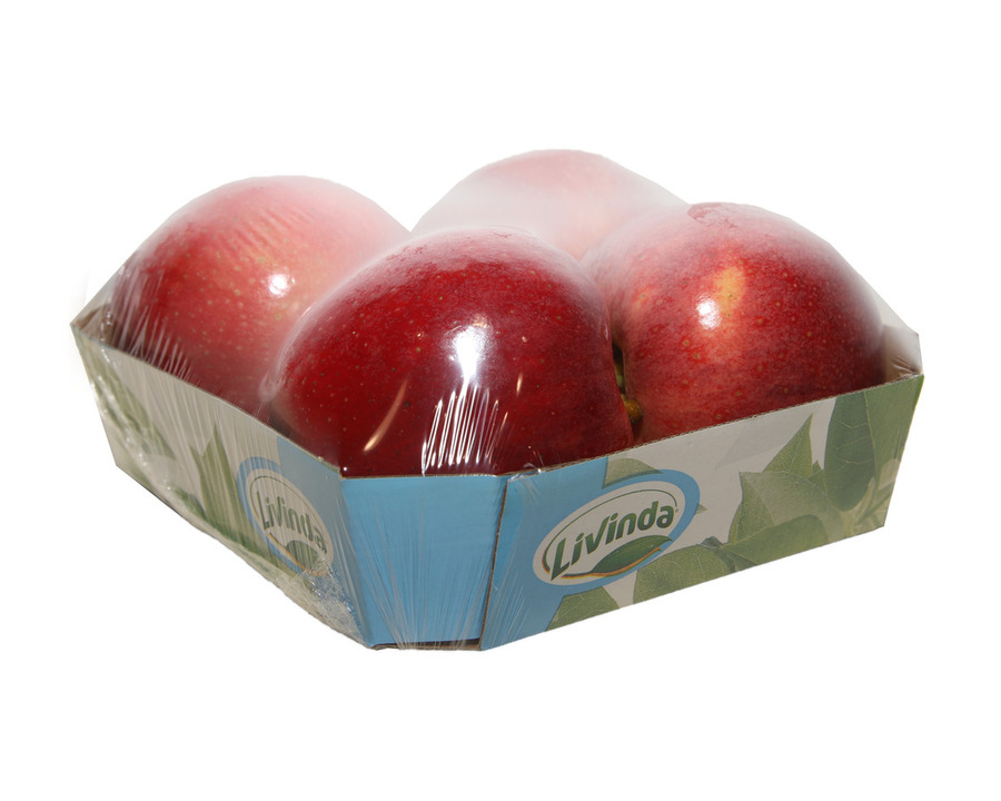 Barqueta de Manzanas 4 unidades Variedad Royal Gala